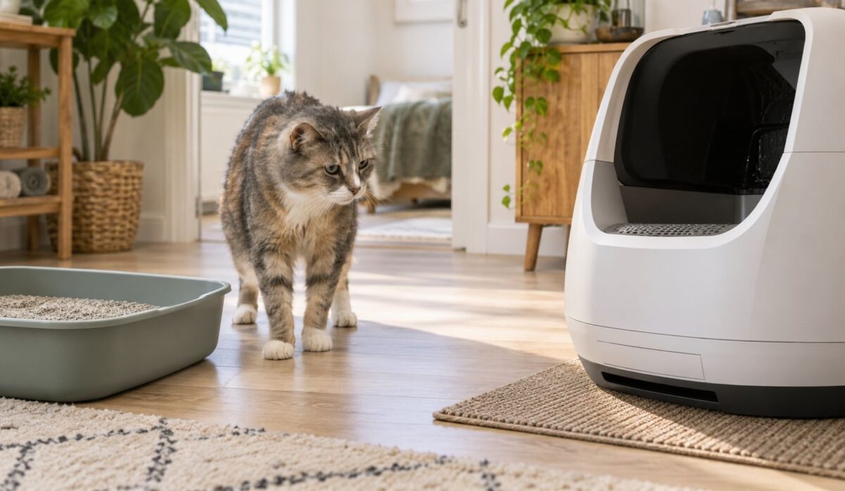 Guide on Automatic Litter Boxes and Senior Cats