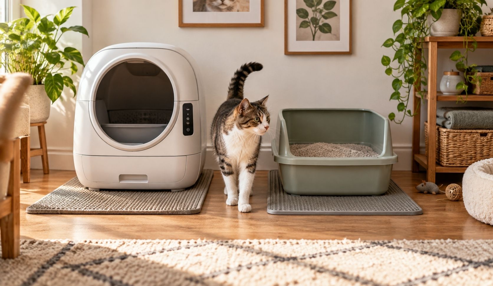 Featured image for “Automatic and Manual Litter Box Together, Permanently”