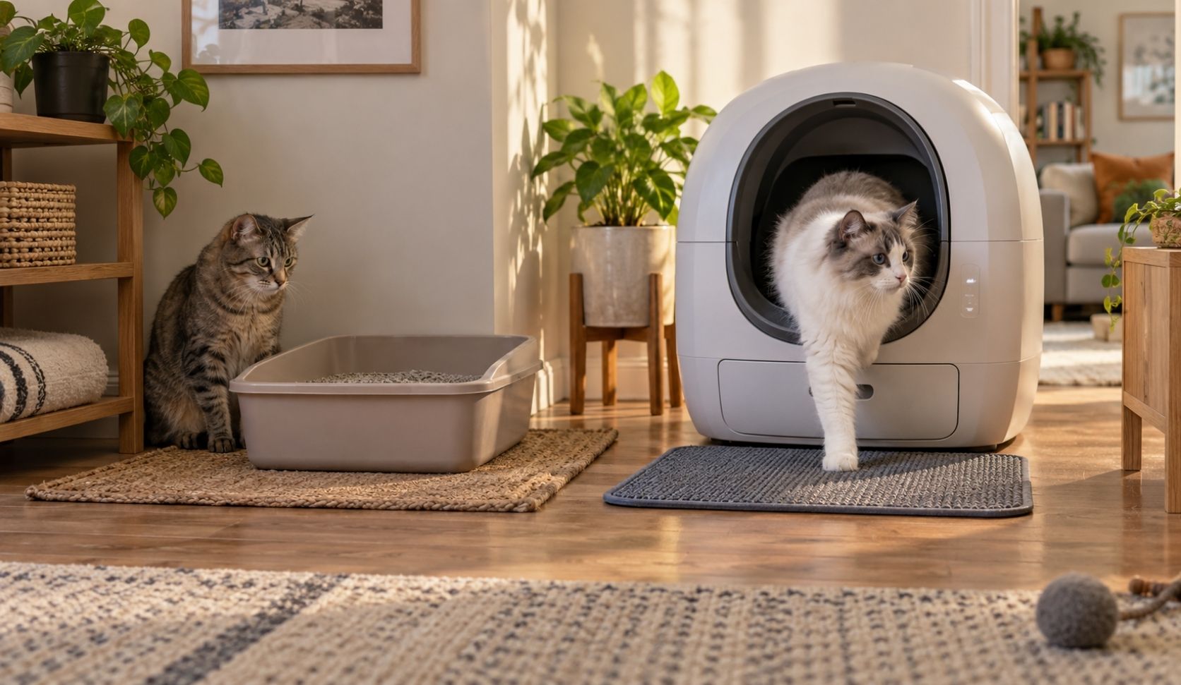 Featured image for “Cat Will Never Use Automatic Litter Box? When to Stop”