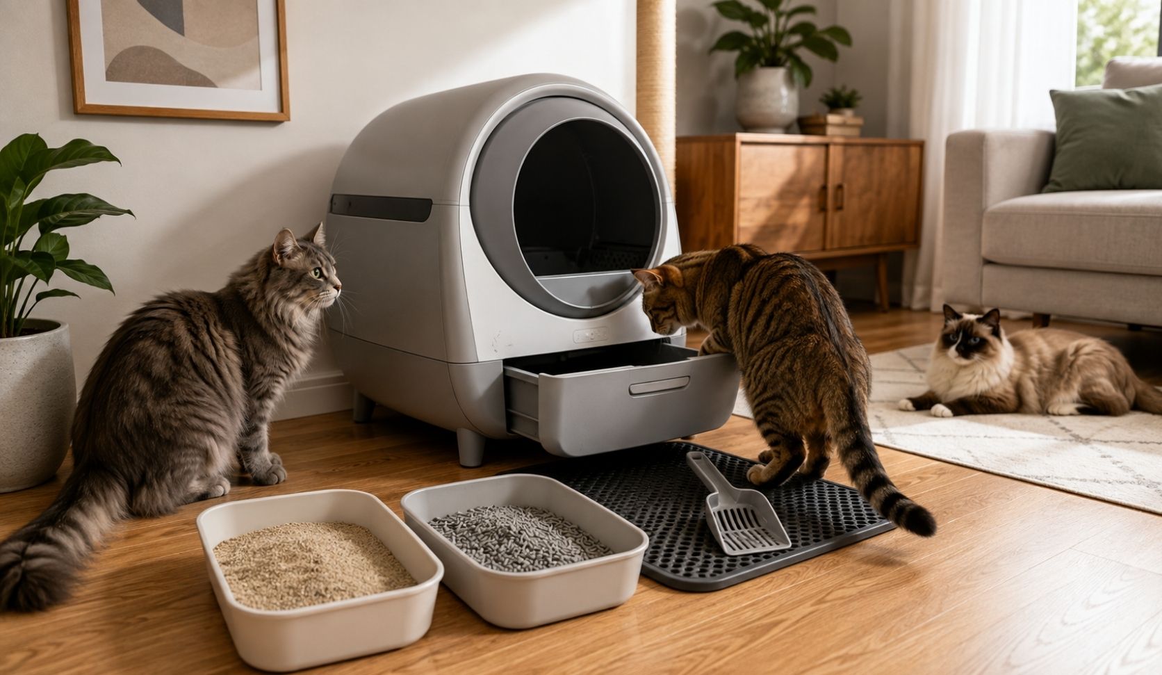 Featured image for “Changing Litter in an Automatic Litter Box: What Breaks”