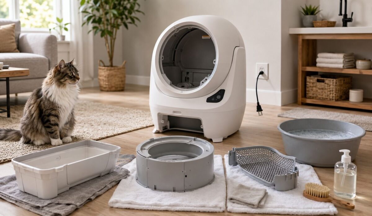 Guide on How to Deep Clean an Automatic Litter Box