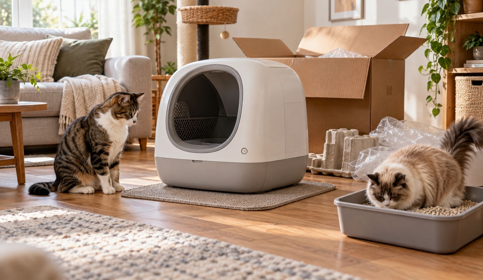 Featured image for “Return an Automatic Litter Box Your Cat Won’t Use”