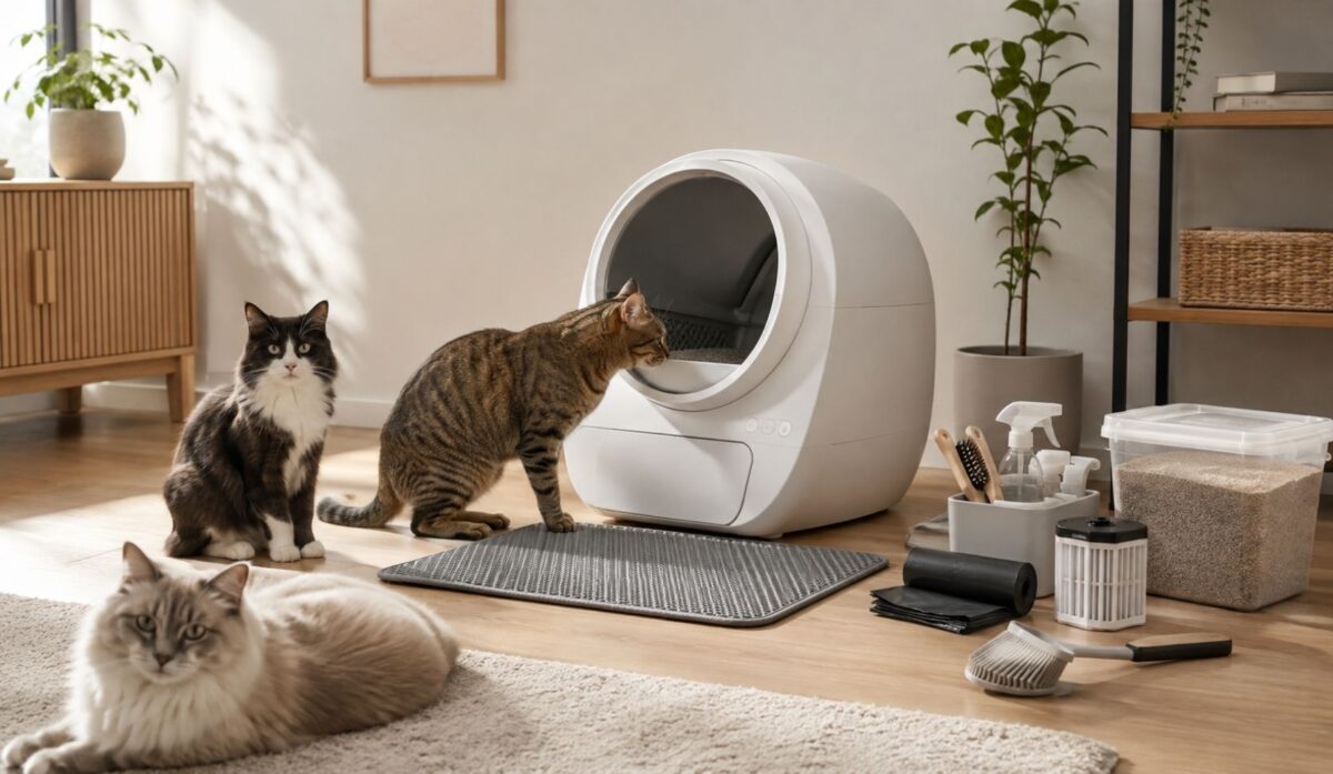 Guide on Self-Cleaning Litter Box Maintenance Schedule