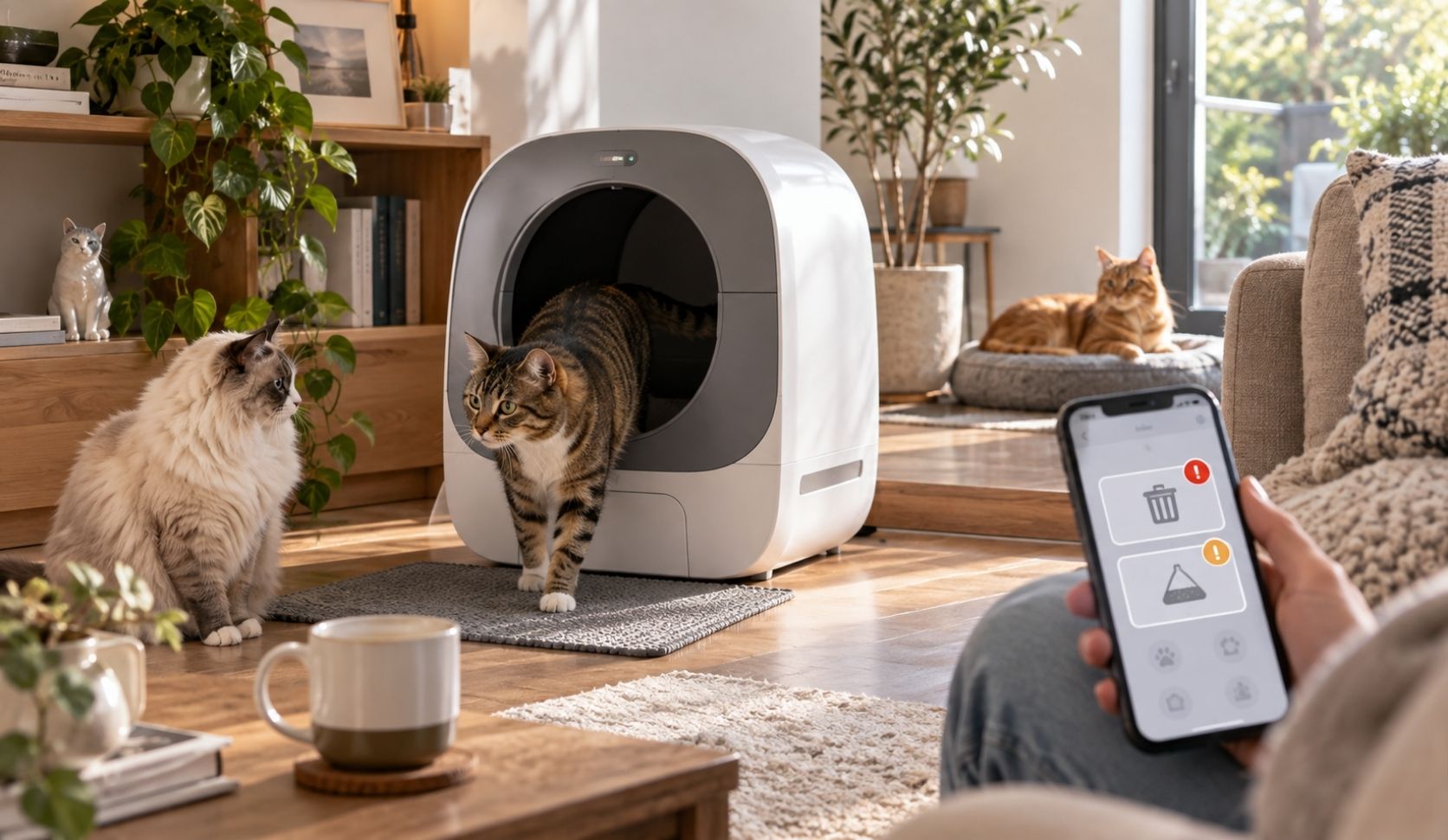 Featured image for “Smart Litter Box App Notifications: Keep 2, Silence Rest”