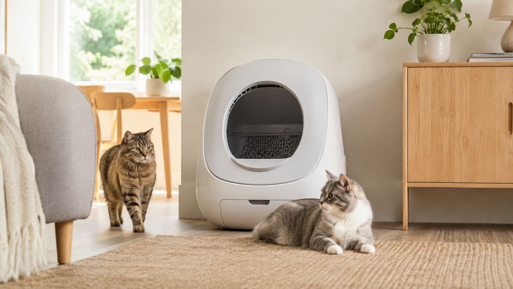 Featured image for “Is a Self-Cleaning Litter Box Worth It for 2 Cats?”